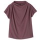 ダンスキンアロンジェフレンチトップ DANSKIN ALLONGE FRENCH TOP DC521309 ガーネットブラウン(GN) Mサイズ [フィットネス トップス レディース]