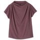 ダンスキンアロンジェフレンチトップ DANSKIN ALLONGE FRENCH TOP DC521309 ガーネットブラウン(GN) Lサイズ [フィットネス トップス レディース]