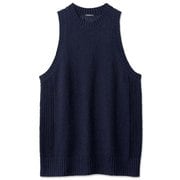 カバーアップクロシェベスト COVER UP CROCHET VEST DC821300 ダークネイビー(DN) Mサイズ [フィットネス ベスト レディース]