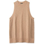カバーアップクロシェベスト COVER UP CROCHET VEST DC821300 モカ(MC) Lサイズ [フィットネス ベスト レディース]