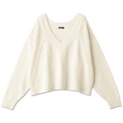 カバーアップクロシェトップ COVER UP CROCHET TOP DC821301 ジャスミンホワイト(JW) Lサイズ [フィットネス トップス レディース]