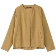 シェルタリングカラーレスジャケット SHELTERING COLLARLESS JACKET DC321309 ジンジャー(JY) Lサイズ [フィットネス ジャケット レディース]