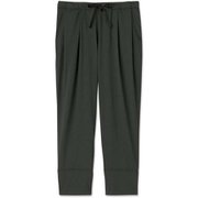 サップルスキンクロップドパンツ SUPPLE SKIN CROPPED PANTS DC621302 ウォッシュブラック(WK) Lサイズ [フィットネス ヨガ パンツ レディース]