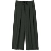 サップルスキンハイライズワイドパンツ SUPPLE SKIN HI-RISE WIDE PANTS DC621303 ウォッシュブラック(WK) Lサイズ [フィットネス ヨガ パンツ レディース]