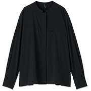 クロスオーバーロングスリーブシャツ CROSSOVER L/S SHIRTS DC321310 ブラック(K) Lサイズ [フィットネス ヨガ シャツ]
