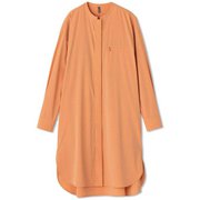 クロスオーバーロングスリーブロングシャツ CROSSOVER L/S LONG SHIRTS DC321311 マジョリカオレンジ(MJ) Mサイズ [フィットネス ヨガ シャツ]