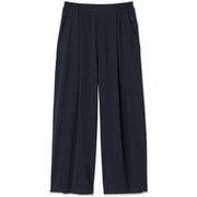 ミッドタウンワイドパンツ MIDTOWN WIDE PANTS DC421304 ミッドナイト(MD) Lサイズ [フィットネス ヨガ パンツ レディース]