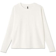 ソーラーコンフォートウォームロングスリーブトップ SOLAR COMFORT WARM L/S TOP DC521320 ジャスミンホワイト(JW) Mサイズ [フィットネス トップス レディース]