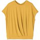 タックドショートスリーブティー TUCKED S/S TEE DC721309 ハニーマスタード(HM) XLサイズ [フィットネス トップス レディース]