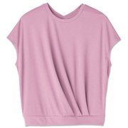 タックドショートスリーブティー TUCKED S/S TEE DC721309 オーキッドピンク(OP) Lサイズ [フィットネス トップス レディース]