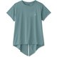 バック２WAYショートスリーブティー BACK 2WAY S/S TEE DC721310 オールドブルー(OD) Lサイズ [フィットネス トップス レディース]