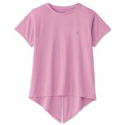 バック２WAYショートスリーブティー BACK 2WAY S/S TEE DC721310 オーキッドピンク(OP) Lサイズ [フィットネス トップス レディース]