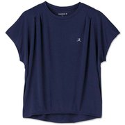 タックドオーバーティー TUCKED OVER TEE DC721311 ダークネイビー(DN) Lサイズ [フィットネス トップス レディース]