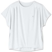 タックドオーバーティー TUCKED OVER TEE DC721311 アイスグレー(IH) Mサイズ [フィットネス トップス レディース]