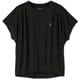 タックドオーバーティー TUCKED OVER TEE DC721311 ブラック(K) XLサイズ [フィットネス トップス レディース]