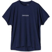 ロゴワイドティー LOGO WIDE TEE DC721313 ダークネイビー(DN) Lサイズ [フィットネス トップス レディース]