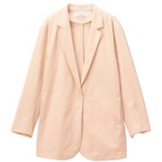 ストレッチコンフォタブルジャケット STRETCH COMFORTABLE JACKET DMF321300 ピーチ(PH) サイズ3 [フィットネス ジャケット レディース]