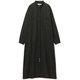 ストレッチコンフォタブルロングシャツ STRETCH COMFORTABLE LONG SHIRT DMF321301 ブラック(K) サイズ2 [フィットネス ヨガ シャツ]