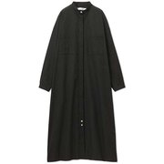 ストレッチコンフォタブルロングシャツ STRETCH COMFORTABLE LONG SHIRT DMF321301 ブラック(K) サイズ2 [フィットネス ヨガ シャツ]