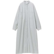 ストレッチコンフォタブルロングシャツ STRETCH COMFORTABLE LONG SHIRT DMF321301 ライトグレー(LL) サイズ2 [フィットネス ヨガ シャツ]