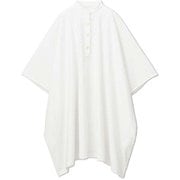 バンドカラーケープシャツ BAND COLLAR CAPE SHIRT DMF521301 ジャスミンホワイト(JW) サイズ3 [フィットネス ヨガ シャツ]