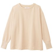 オーバーサイズプルオーバートップ OVERSIZE PULLOVER TOP DMF521302 ピーチ(PH) サイズ2 [フィットネス トップス レディース]