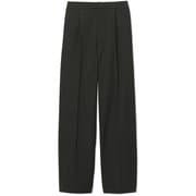 ウォームロングストレートパンツ WARM LONG STRAIGHT PANTS DMF421303 ブラック(K) サイズ2 [フィットネス パンツ レディース]