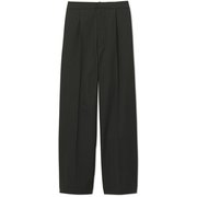 ウォームロングストレートパンツ WARM LONG STRAIGHT PANTS DMF421303 ブラック(K) サイズ3 [フィットネス パンツ レディース]