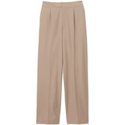 ウォームロングストレートパンツ WARM LONG STRAIGHT PANTS DMF421303 ウォームグレー(WH) サイズ2 [フィットネス パンツ レディース]
