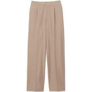 ウォームロングストレートパンツ WARM LONG STRAIGHT PANTS DMF421303 ウォームグレー(WH) サイズ3 [フィットネス パンツ レディース]