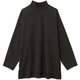 ハイネックロングスリーブティー HIGH NECK L/S TEE DMF521303 ブラック(K) サイズ2 [フィットネス トップス レディース]
