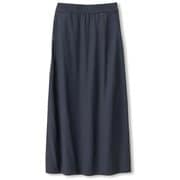 ストレッチロングスカート STRETCH LONG SKIRT DMF40302 ネイビー(N) サイズ3 [フィットネス ヨガ スカート レディース]