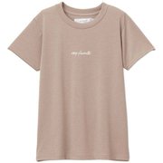 ロゴティー LOGO TEE DMF70100 ウォームグレー(WH) サイズ3 [フィットネス ヨガ シャツ レディース]