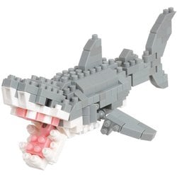 NBC_332 nanoblock（ナノブロック） ホホジロザメ [対象年齢：12歳～]