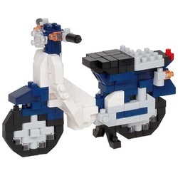 NBC_356 nanoblock（ナノブロック） Honda スーパーカブ50 ブルー [対象年齢：12歳～]