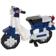 NBC_356 nanoblock（ナノブロック） Honda スーパーカブ50 ブルー [対象年齢：12歳～]