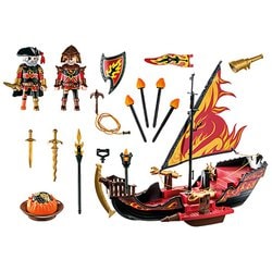 プレイモービル／70642 ノベルモア シリーズ ノベルモア・ナイトの飛行船 ドイツ買付品] プレイモービル 70642 ノベルモア 飛行船 - 旅