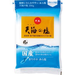 天海の塩 ポリ袋 チャック付 350g