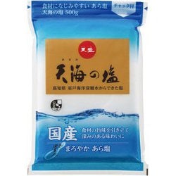 天海の塩 ポリ袋 チャック付 500g