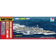 ILK65703 1/700 艦船シリーズ イギリス海軍戦艦 HMS フッド1941年 トップグレードキット [組立式プラスチックモデル]