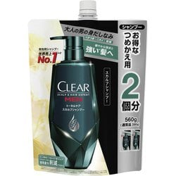 クリアフォーメン トータルケア スカルプシャンプー つめかえ用 560g