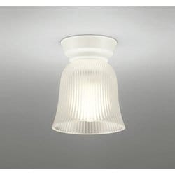 LED小型シーリングライト 白熱灯器具100W相当 高演色LED 電球色 OL013247LR