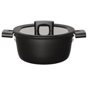 Fiskars フィスカース 鍋 3.5L キャセロール 蓋付き IH対応 フッ素コーティング ノンスティック ハードフェイス 国内正規品 1052227