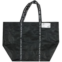 トートバッグ シンプルブラック 舟型 7214