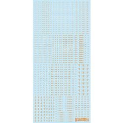 RB03-100OOR 1/100 RB03 コーションデカール ワンカラー 1枚入 オレンジ [プラモデル用品]