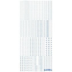RB03-100BLU 1/100 RB03 コーションデカール ワンカラー 1枚入 ブルー [プラモデル用品]