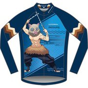 KM3455-BL-4-XL [鬼滅の刃プリントジャージ 嘴平伊之助 XL]