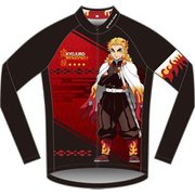 KM3455-BL-6-L [鬼滅の刃プリントジャージ 煉獄杏寿郎 L]