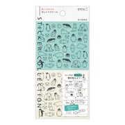 シール2555 おしゃべり 海の動物柄 82555006