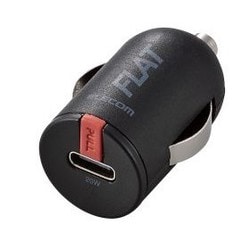 シガーチャージャー 超コンパクト USB Power Delivery 20W MPA-CCPD05BK